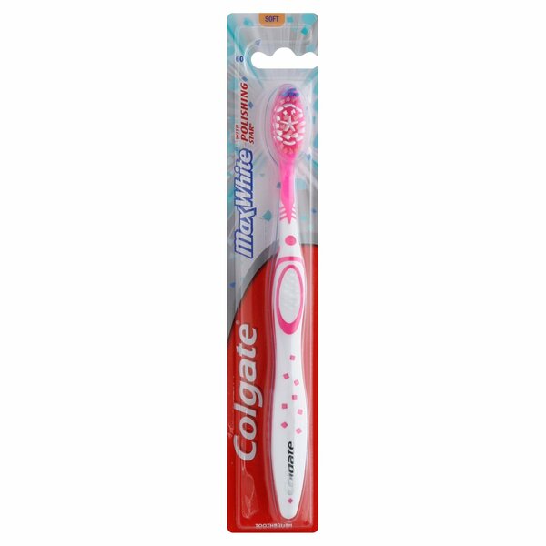 Colgate MAX WHITE FULL HEAD TOOTHBRUSH MED #56 786081